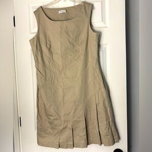 Pretty Calvin Klein Size 14 Sleeveless Sheath Dress